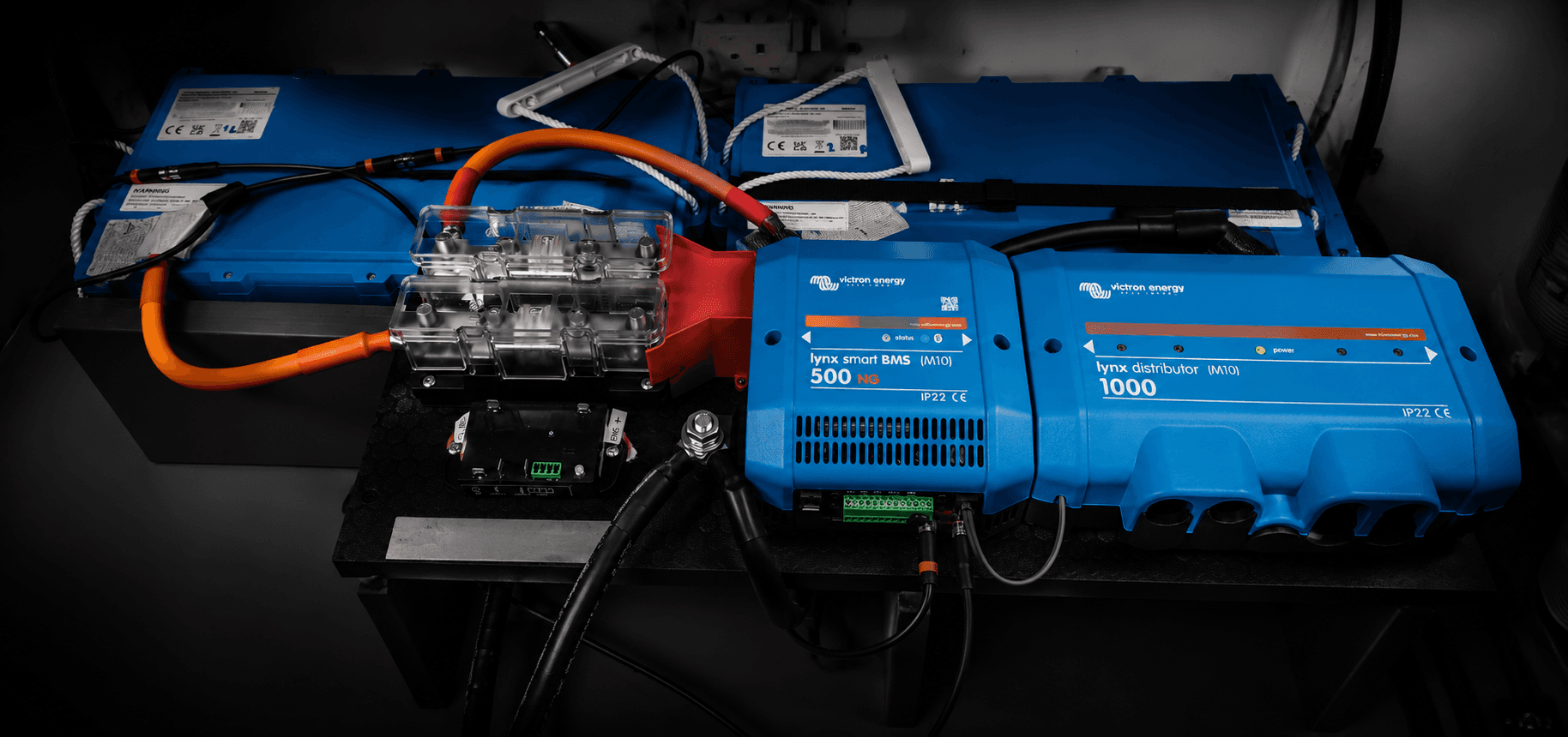 Duffy lithium battery upgrade with Victron system