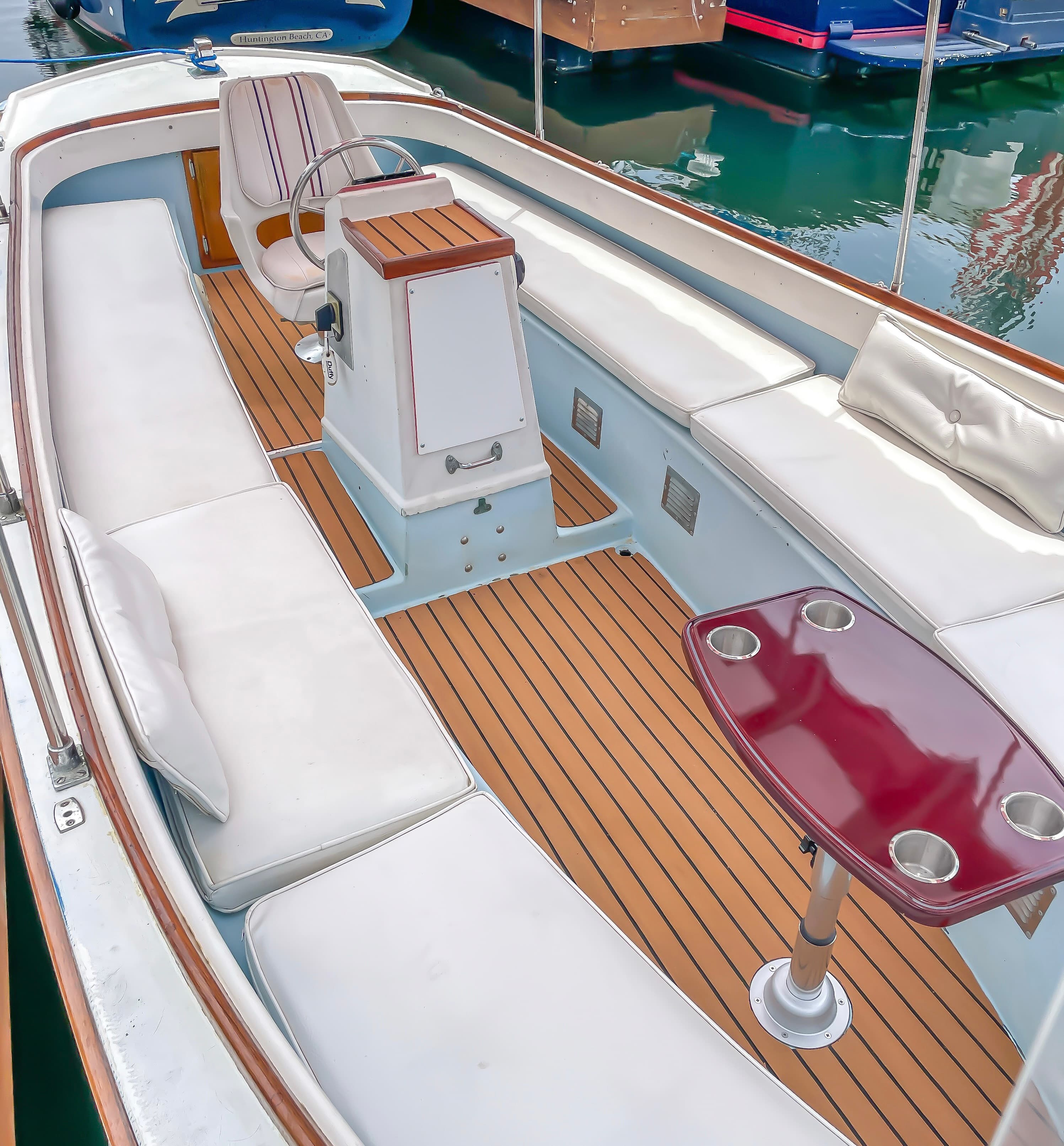 Completed Duffy boat restoration