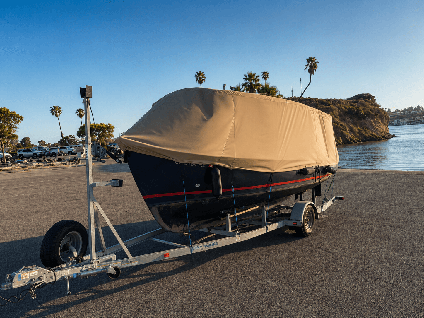 Premium Duffy bottom paint and hull prep