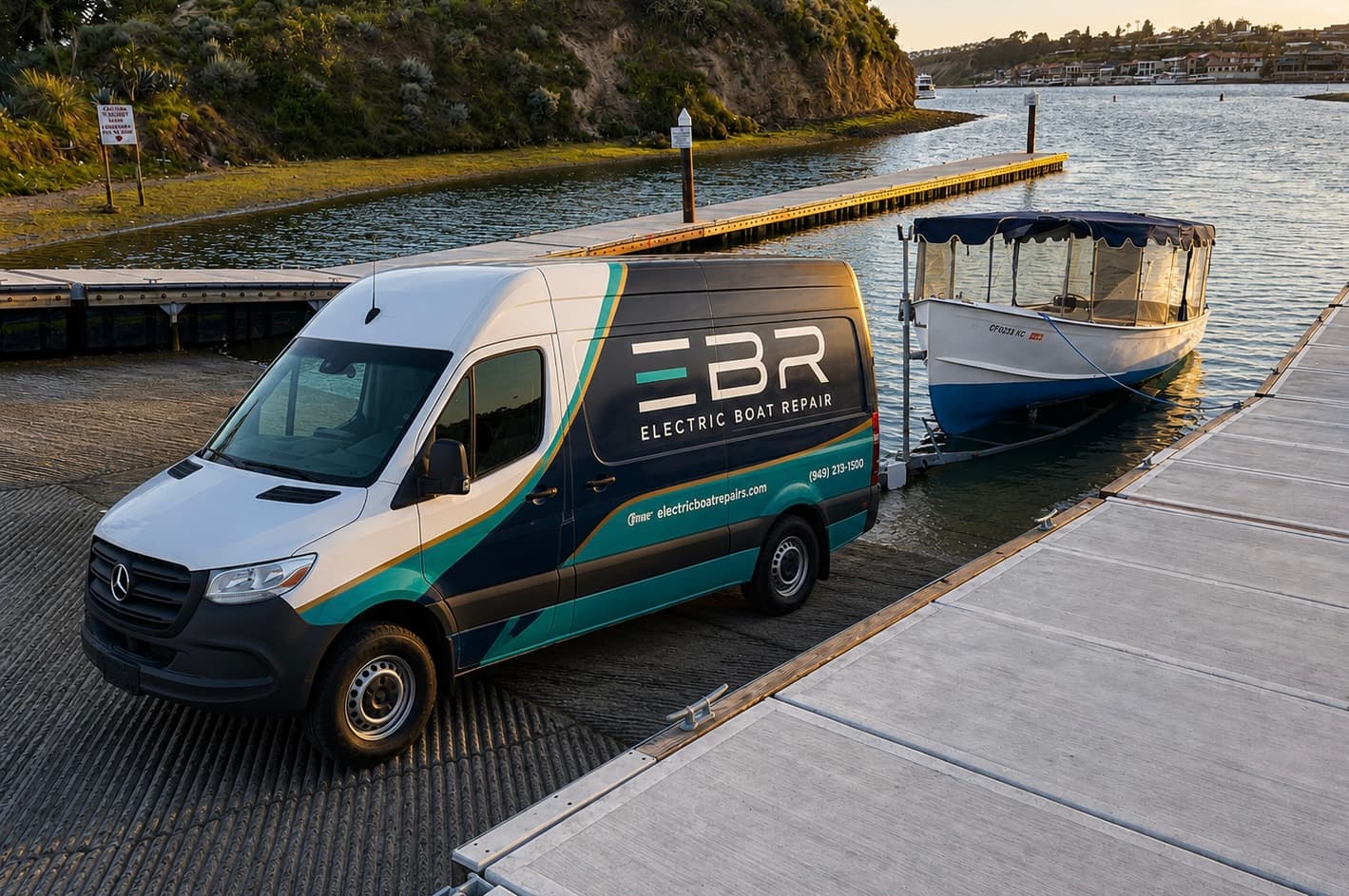 EBR professional Duffy boat transport