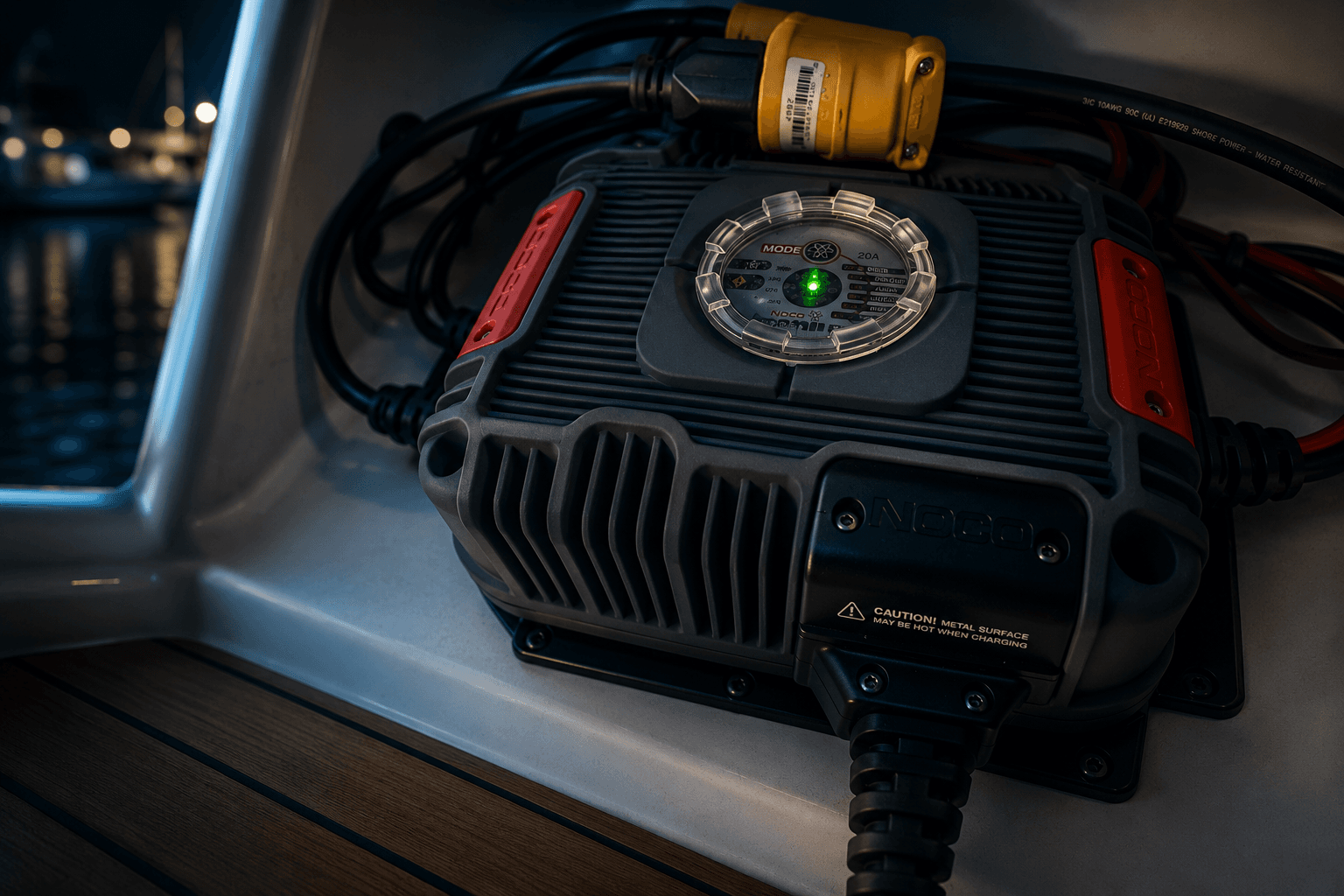 EBR NOCO smart charger integration and onboard charging system install