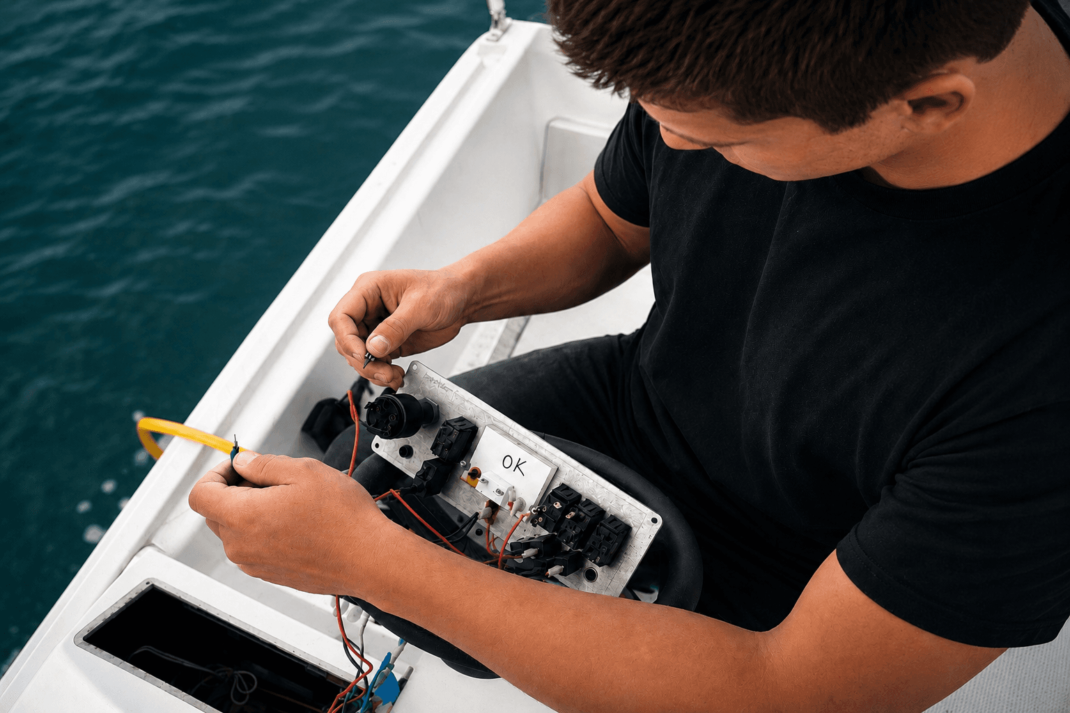 Duffy electric boat electrical system troubleshooting