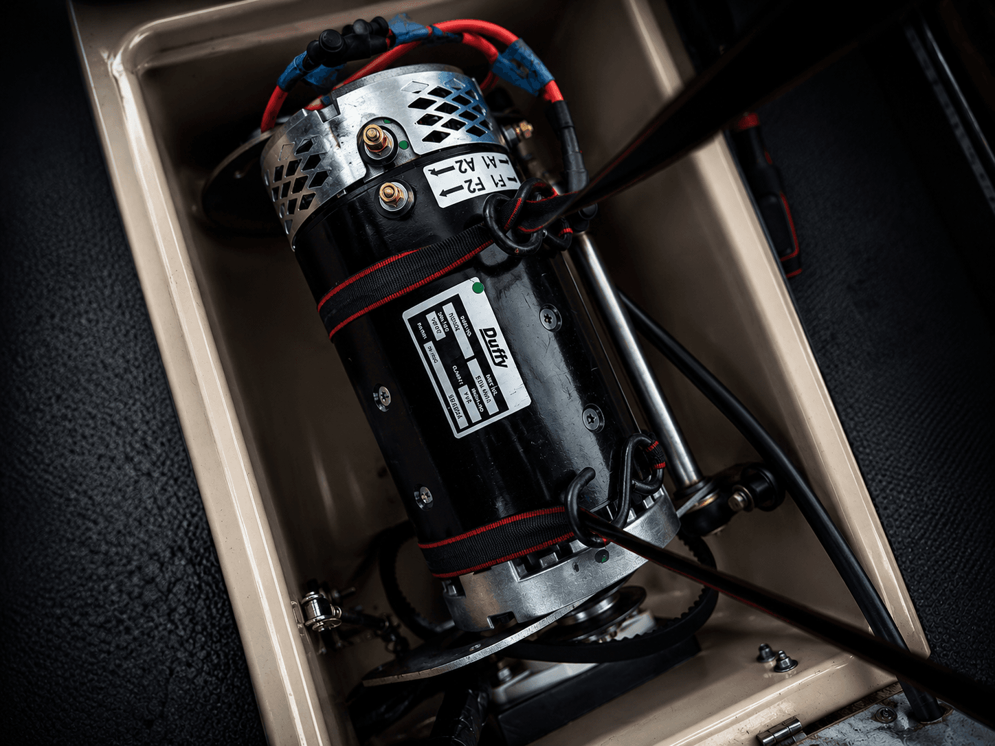 EBR Duffy electric motor replacement and propulsion systems service