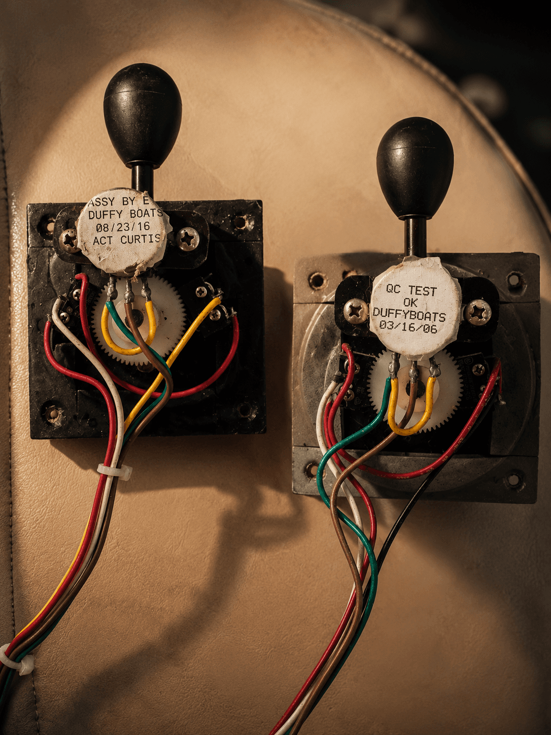 EBR Duffy throttle control diagnostics and system calibration