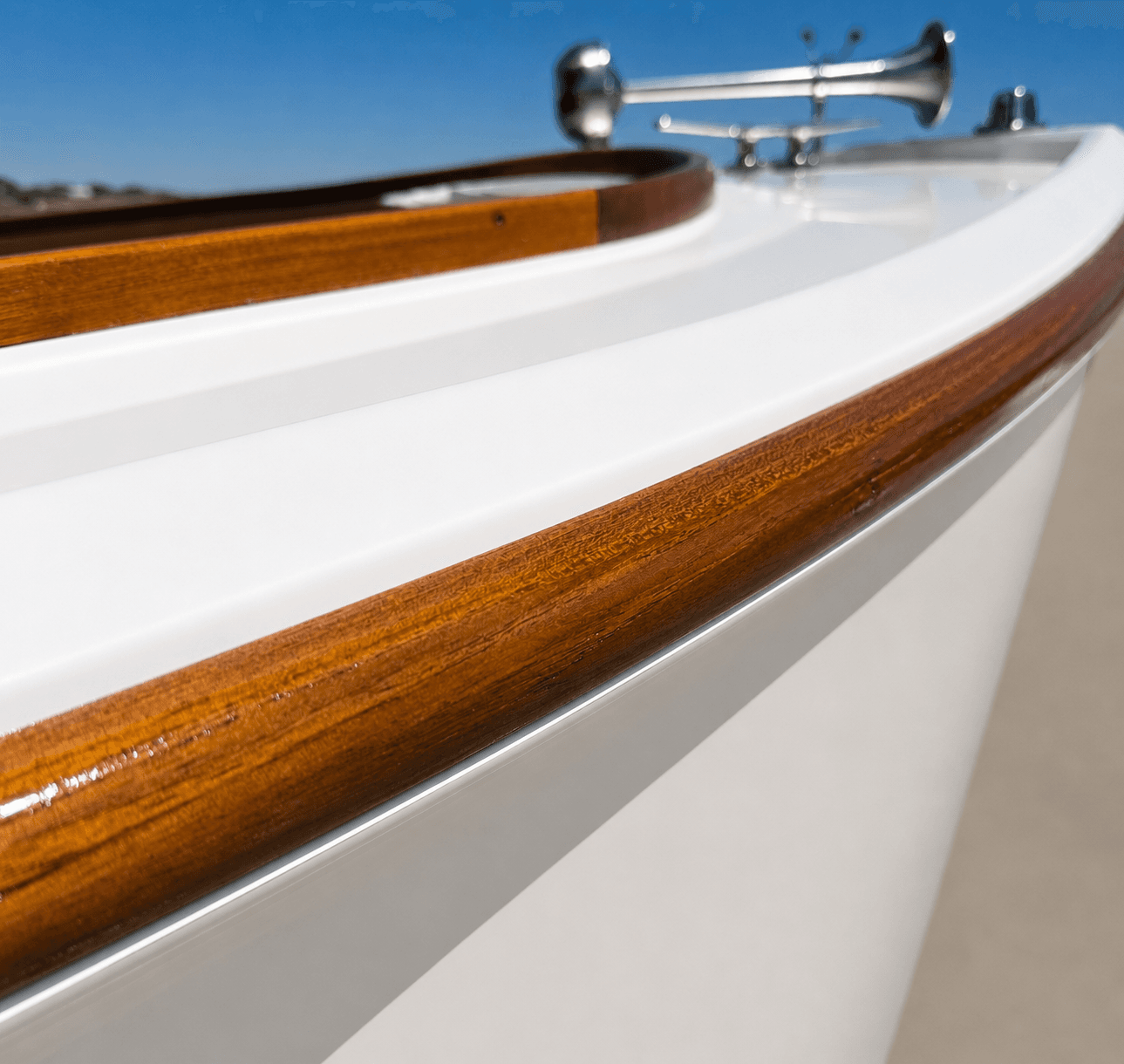 Premium Duffy wood varnishing and brightwork